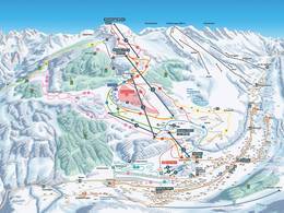 Pistenplan Wildhaus – Gamserrugg (Toggenburg)