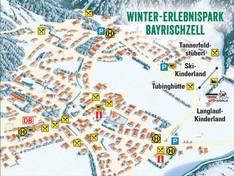 Pistenplan Tannerfeld – Bayrischzell