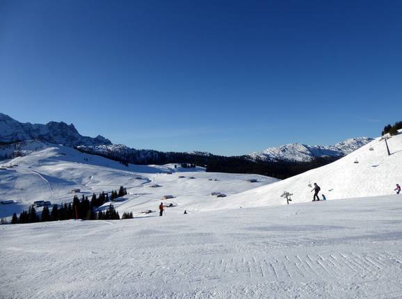 Skipiste Schwarzeck in der Almenwelt Lofer