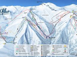 Skigebiet Espace Lumière – Pra Loup/Val d’Allos