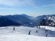 Blick von der Paganella auf den Gardasee