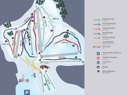 Pistenplan Liepkalnis – Vilnius (Žiemos trasa)
