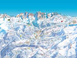 Pistenplan Madonna di Campiglio/Pinzolo/Folgàrida/Marilleva