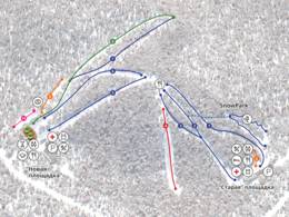 Skigebiet SOK – Krasnaya Glinka