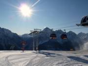 Herrlicher Sonnenschein am Motta Naluns