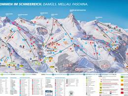 Pistenplan Damüls Mellau