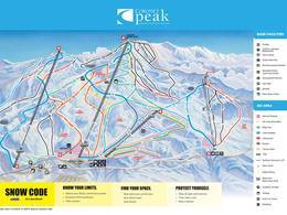 Skigebiet Coronet Peak