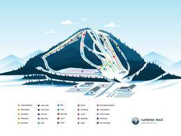 Skigebiet Tjamstanbackarna – Malå