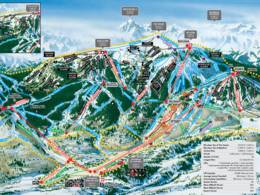 Pistenplan Snowmass