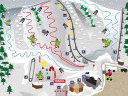 Skigebiet Olešnice v Orlických horách