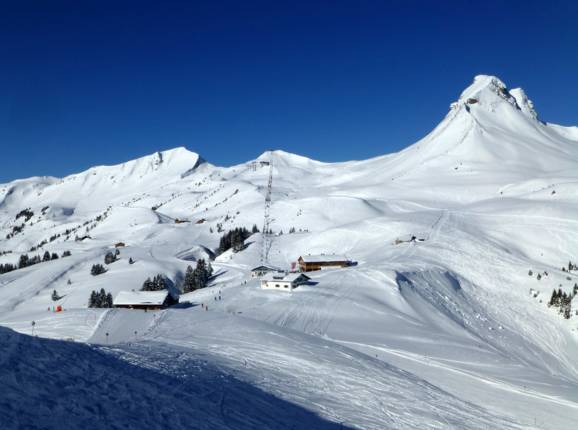 Blick auf die Damülser Mittagsspitze