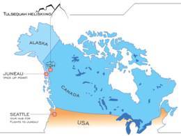Pistenplan Tulsequah Heliskiing