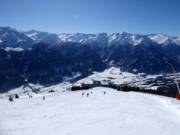 Abfahrt Wildkogelbahn Berg-Mitte