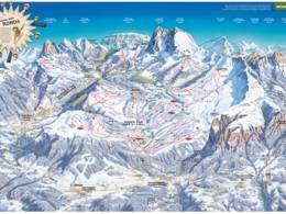 Pistenplan Seiser Alm (Alpe di Siusi)