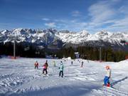 Herrliches Panorama im Skigebiet Paganella