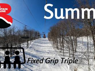Black Mountain Summit Triple Chairlift